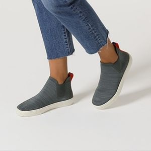 Rothys fog melange booties